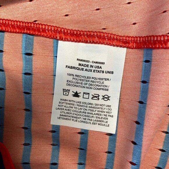 Nike Pro Elite Team USA Track Singlet Size Small TALL Men Red Blue AO8502-XXX - Picture 6 of 6